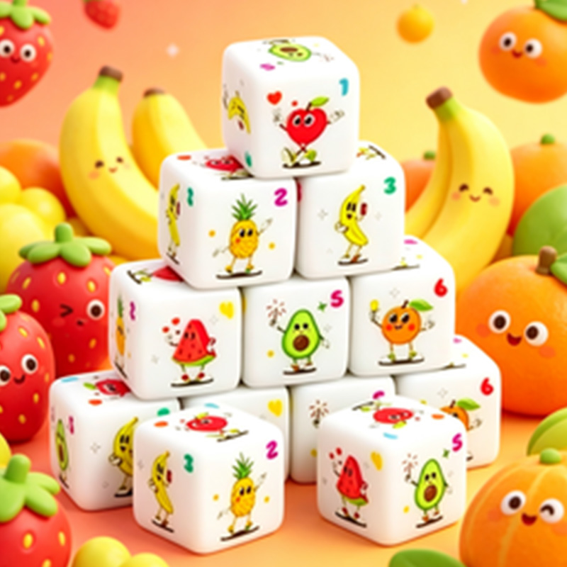 12 stuks dobbelstenenset met f - Board Game Live recensie en prijs